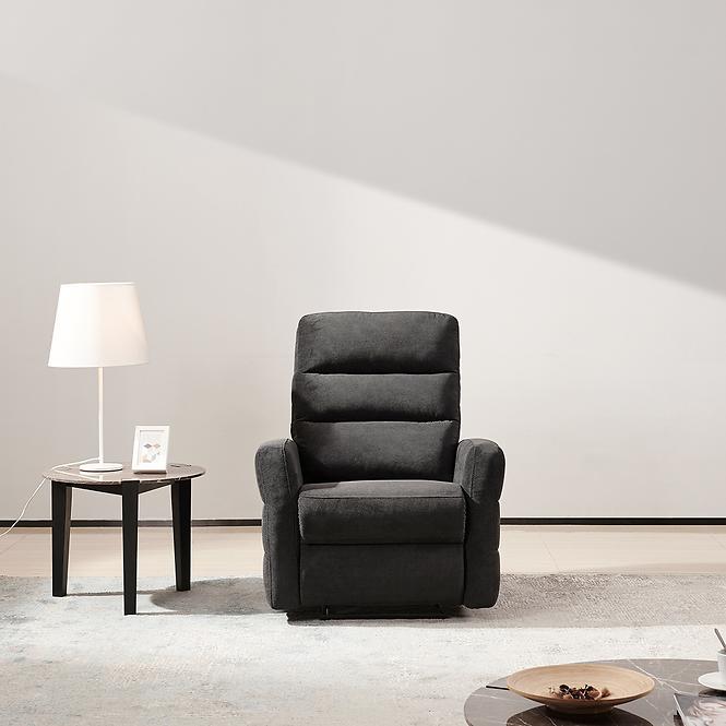 Kreslo Belize NLK314 čierna s relaxačnou funkciou