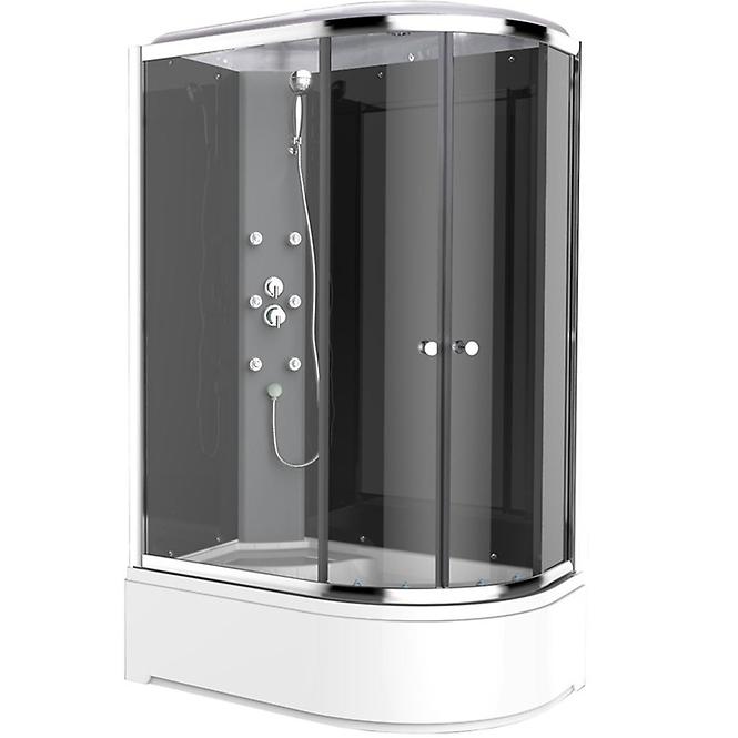 Hydromasážný box Kaja Ľavý 120/80 W.B. 5-El