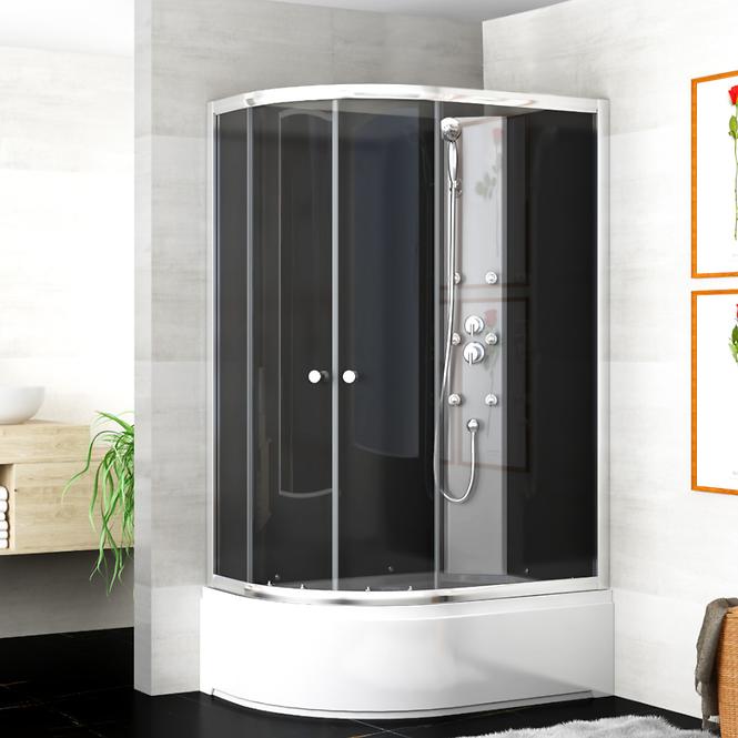 Hydromasážný box Kaja Pravý 120/80 W.B. 5-El.