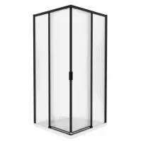 Sprchový kút štvorcový Eter 80x80x190 black