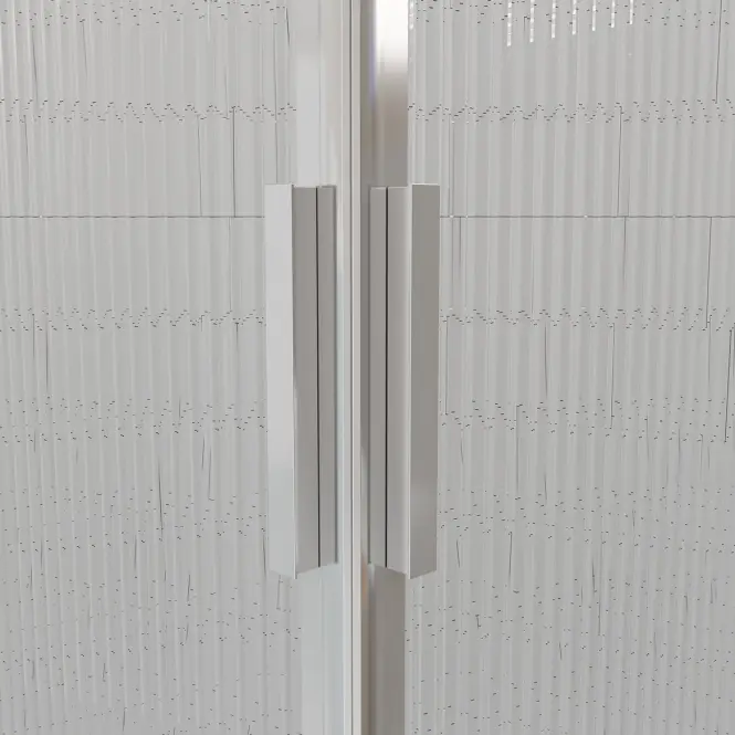 Sprchový kút štvorcový Eter 80x80x190 chróm