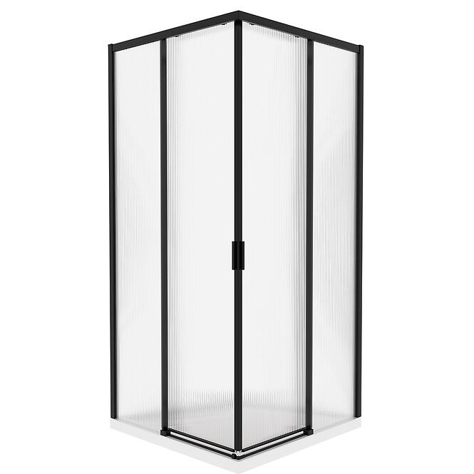 Sprchový kút štvorcový Eter 90x90x190 black