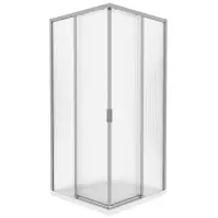 Sprchový kút štvorcový Eter 90x90x190 chróm