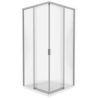 Sprchový kút štvorcový Eter 90x90x190 chróm