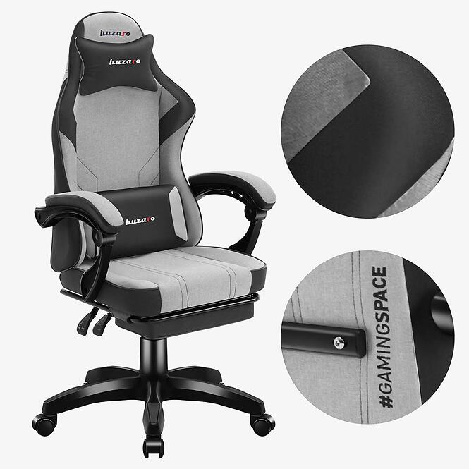 Kreslo Pre Hráča Huzaro Force 3.7 Grey