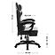 Kreslo Pre Hráča Huzaro Force 3.7 Grey,3