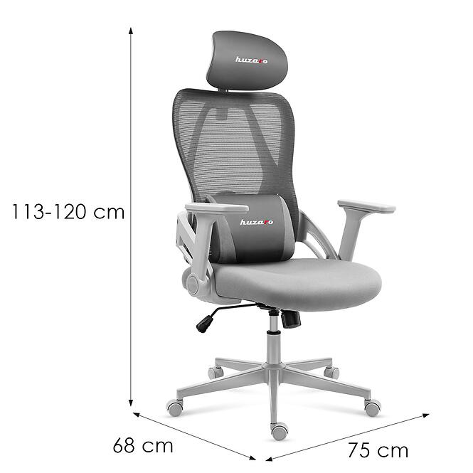 Kreslo Pre Hráča Huzaro Combat 2.7 Grey,5