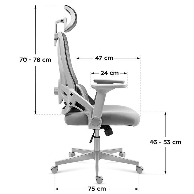 Kreslo Pre Hráča Huzaro Combat 2.7 Grey,7