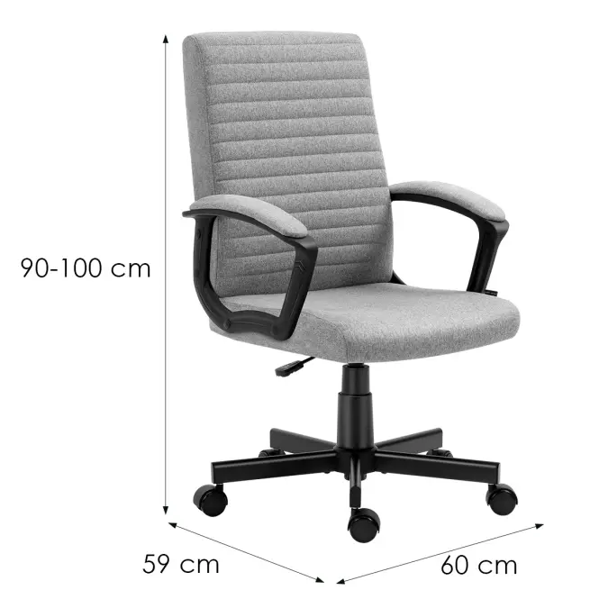 Kancelárske kreslo Mark Adler Boss 2.5 Grey