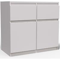Komoda Merg 2S2F biela