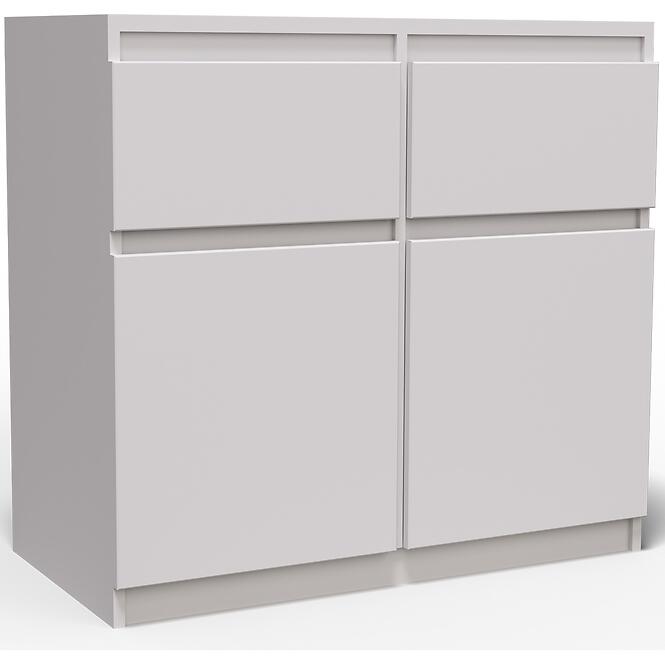 Komoda Merg 2S2F biela