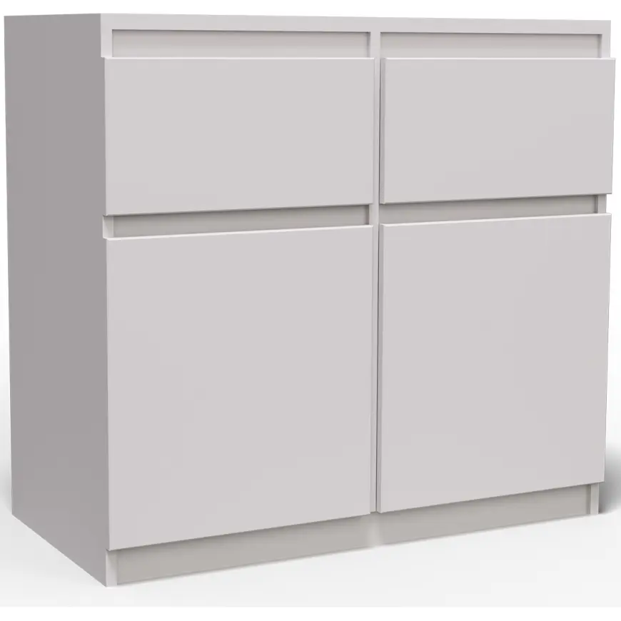 Komoda Merg 2S2F biela