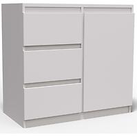 Komoda Merg 3S1F biela