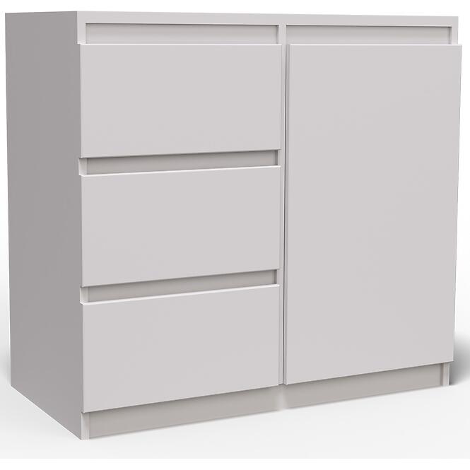 Komoda Merg 3S1F biela