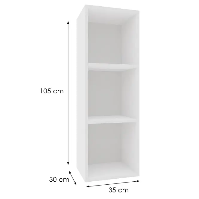 Závesná skrinka Izumi-12-WH biela mat,2
