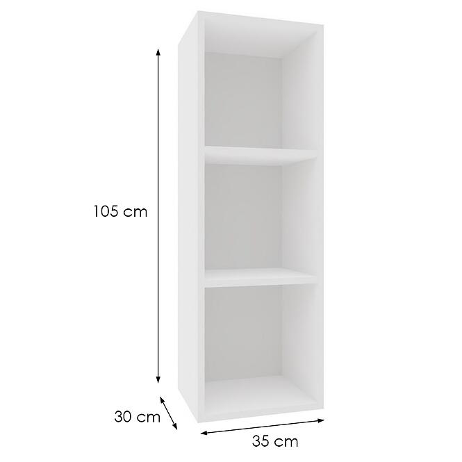 Závesná skrinka Izumi-12-WH biela mat,2