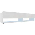 TV stolík Izumi 175 WH biela mat/lesk