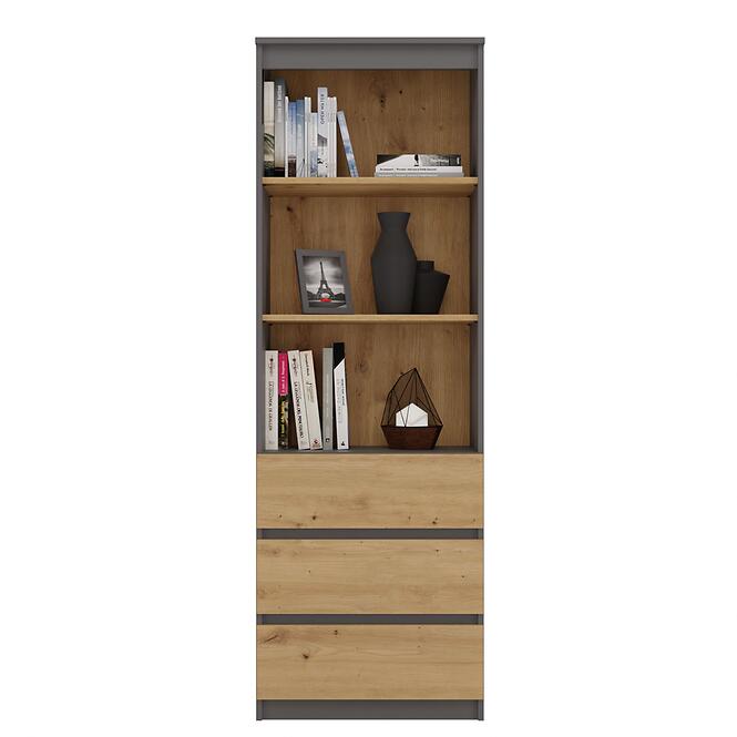 Regál KancelárskI 3S 3P Olimp Ant/Art Kpl,5