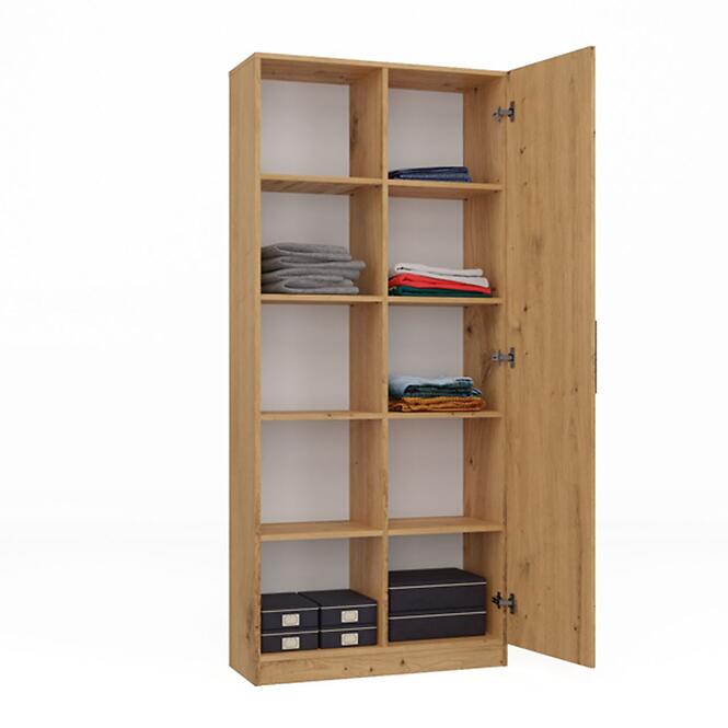 Regál 80cm Dvere Artisan
