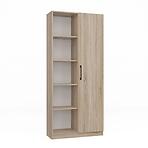 Regál 80cm Dvere Sonoma