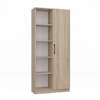 Regál 80cm Dvere Sonoma