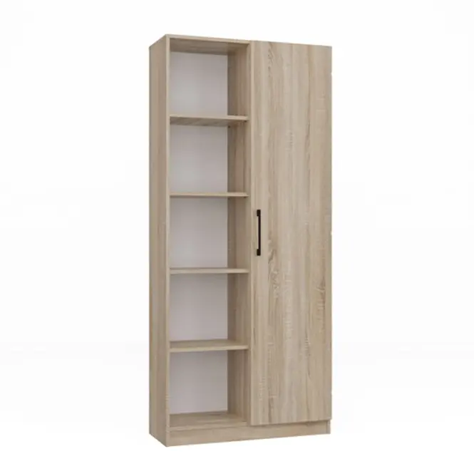 Regál 80cm Dvere Sonoma