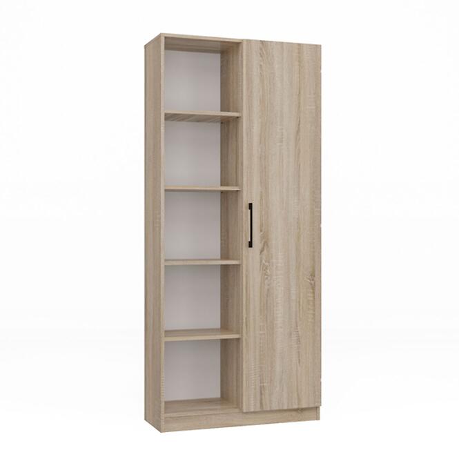 Regál 80cm Dvere Sonoma