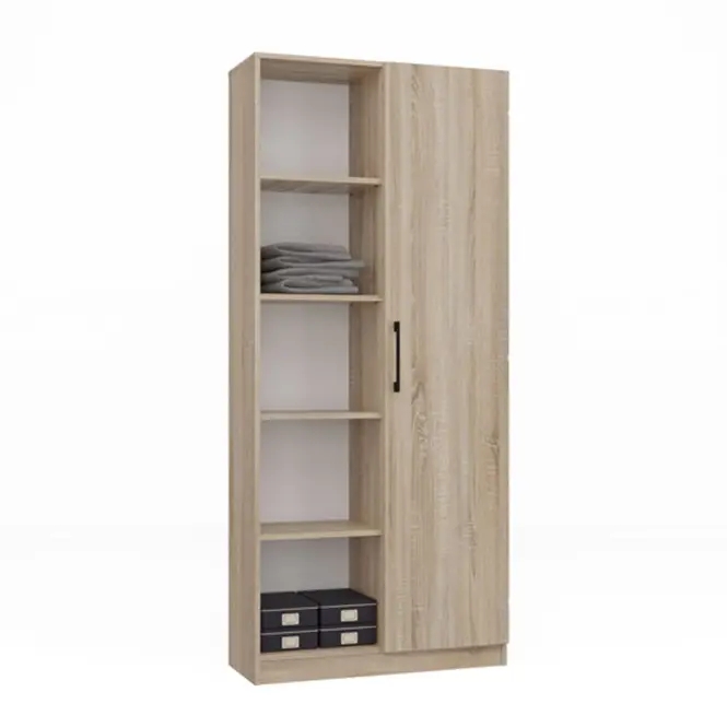 Regál 80cm Dvere Sonoma