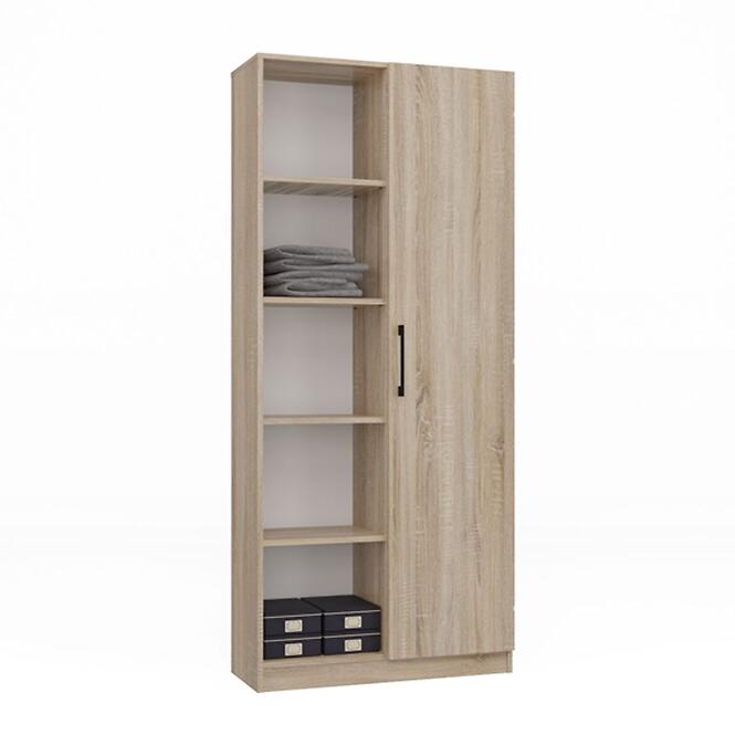 Regál 80cm Dvere Sonoma