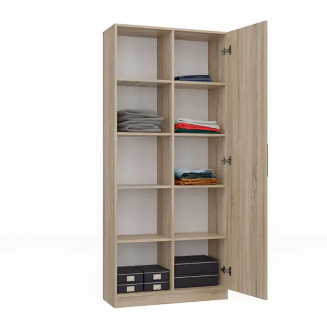 Regál 80cm Dvere Sonoma