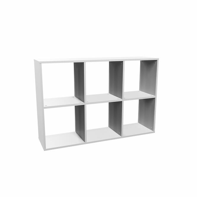 Regál Malax 2x3 Biela