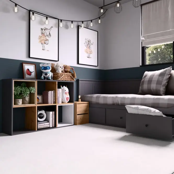Regál Malax 2x3 Biela