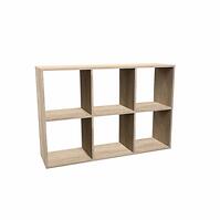 Regál Malax 2x3 Sonoma