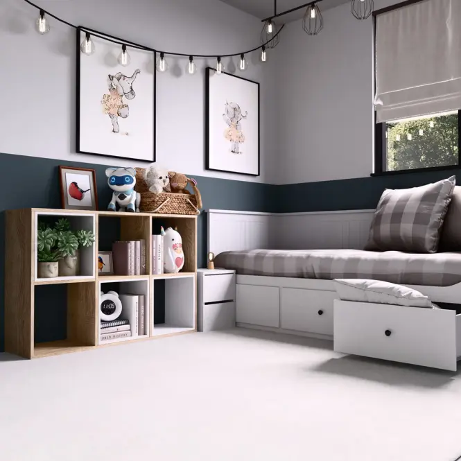 Regál Malax 2x3 Sonoma