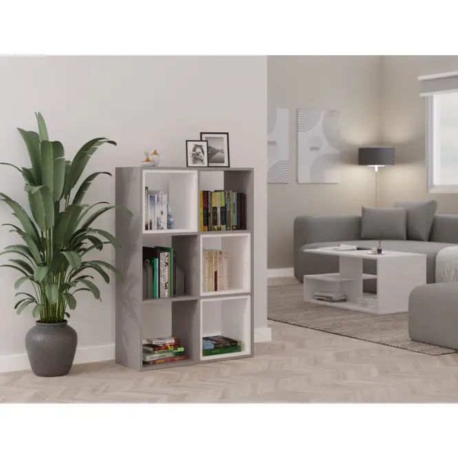 Regál Malax 2x3 Hlina