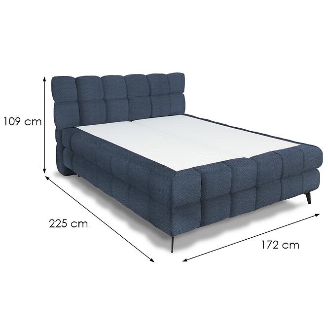 Posteľ Astoria I 160 Vinci 88 námornícka modrá