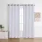 Záclona na krúžkoch Anabel silver RP493 140x245 cm