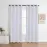 Záclona na krúžkoch Anabel silver RP493 290x245 cm