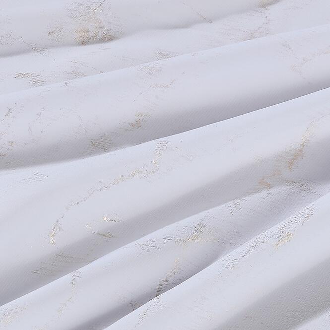 Záclona na krúžkoch Lena gold RP499 140x245 cm