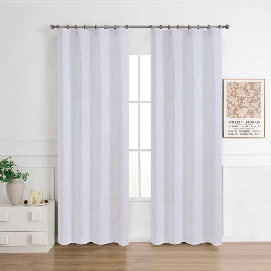 Záclona na páske Anabel gold RP493 290x245 cm