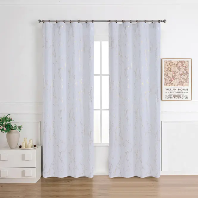 Záclona na páske Lena gold RP499 140x245 cm