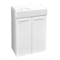 Kúpeľňová skrinka pod umývadlo Fiord 50 2D white