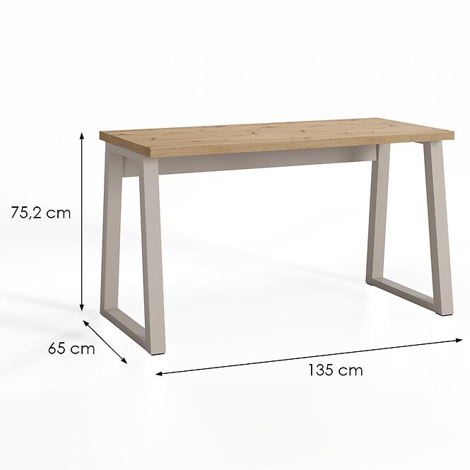 Písací stôl Iga Artisan/Kašmír,2