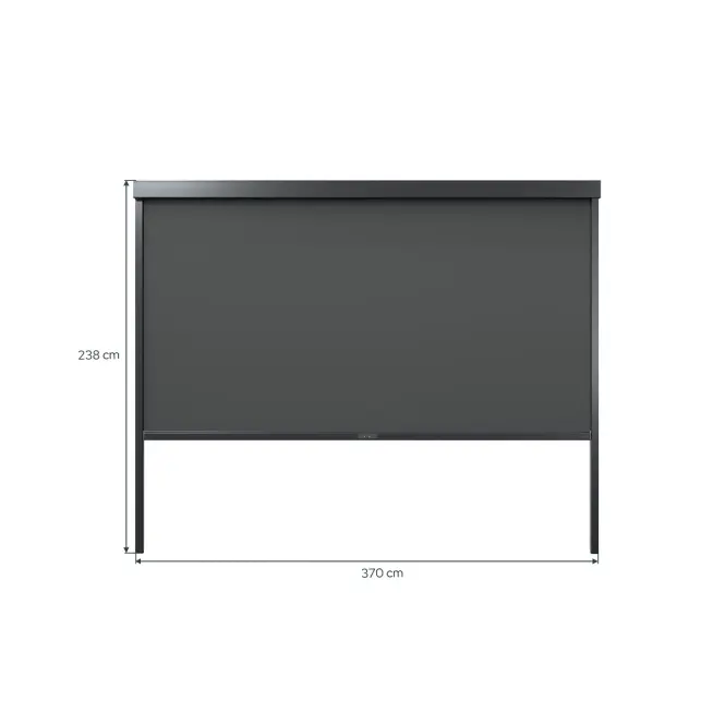 Bočná markíza Luxe 3.7x2.18 m