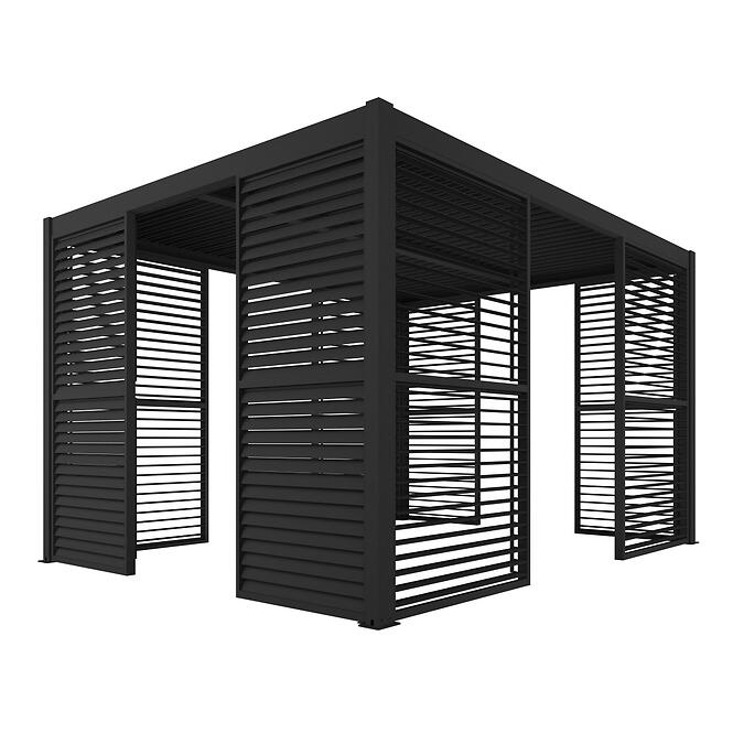 Hlinikový lamelový posuvný panel R Luxe 1.23x2.18 m