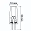 Kapsula LED 3W 4000K 840 G4 330lm COB 12V,4
