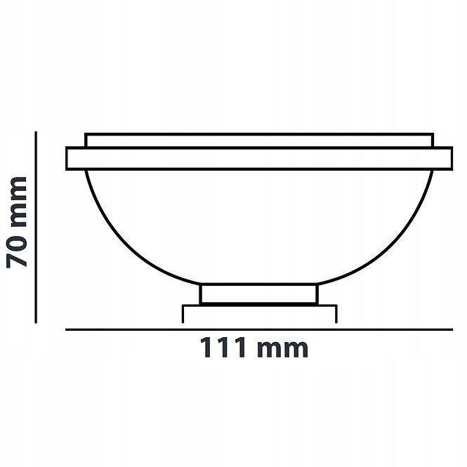 LUMILED LED AR111 AC/DC 12V 15W 3000K G53