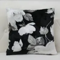 Obliečka na vankúš Pola 40x40 cm sivá
