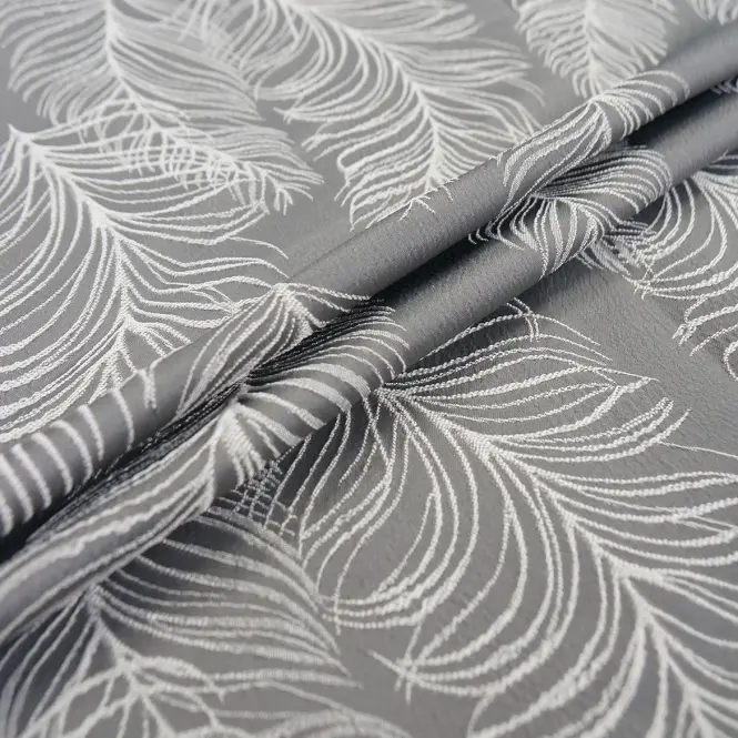 Záves na páske HM/FEATHER/135x180/sivý