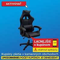 Kreslo pre Hráča Erast 8682 čierna (SK)